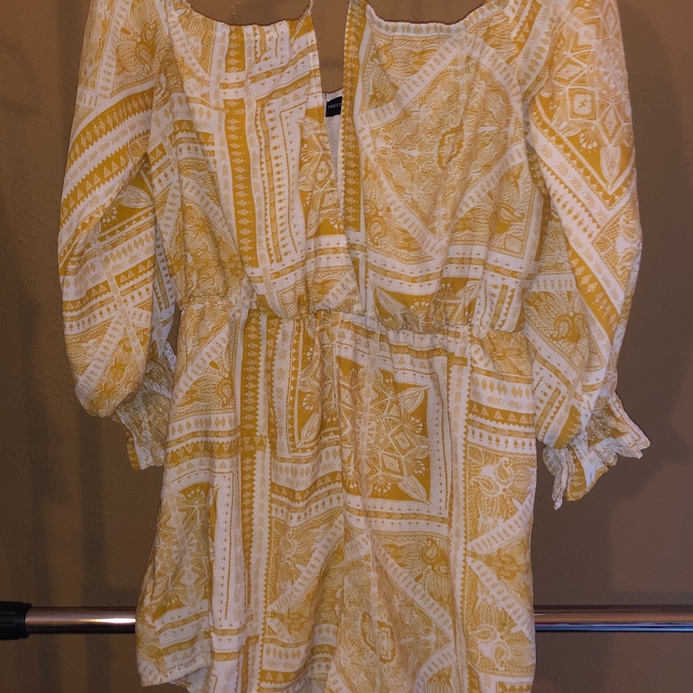 Off the shoulder Romper